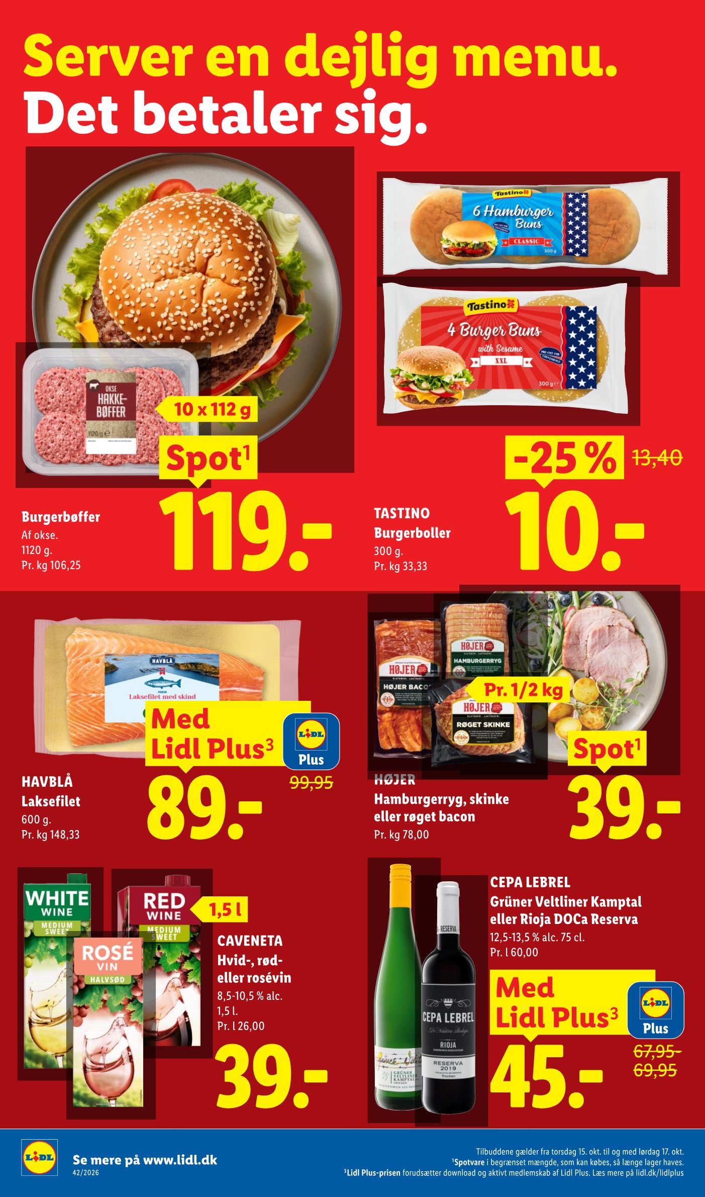 Højer Hamburgerryg, Skinke – Lidl