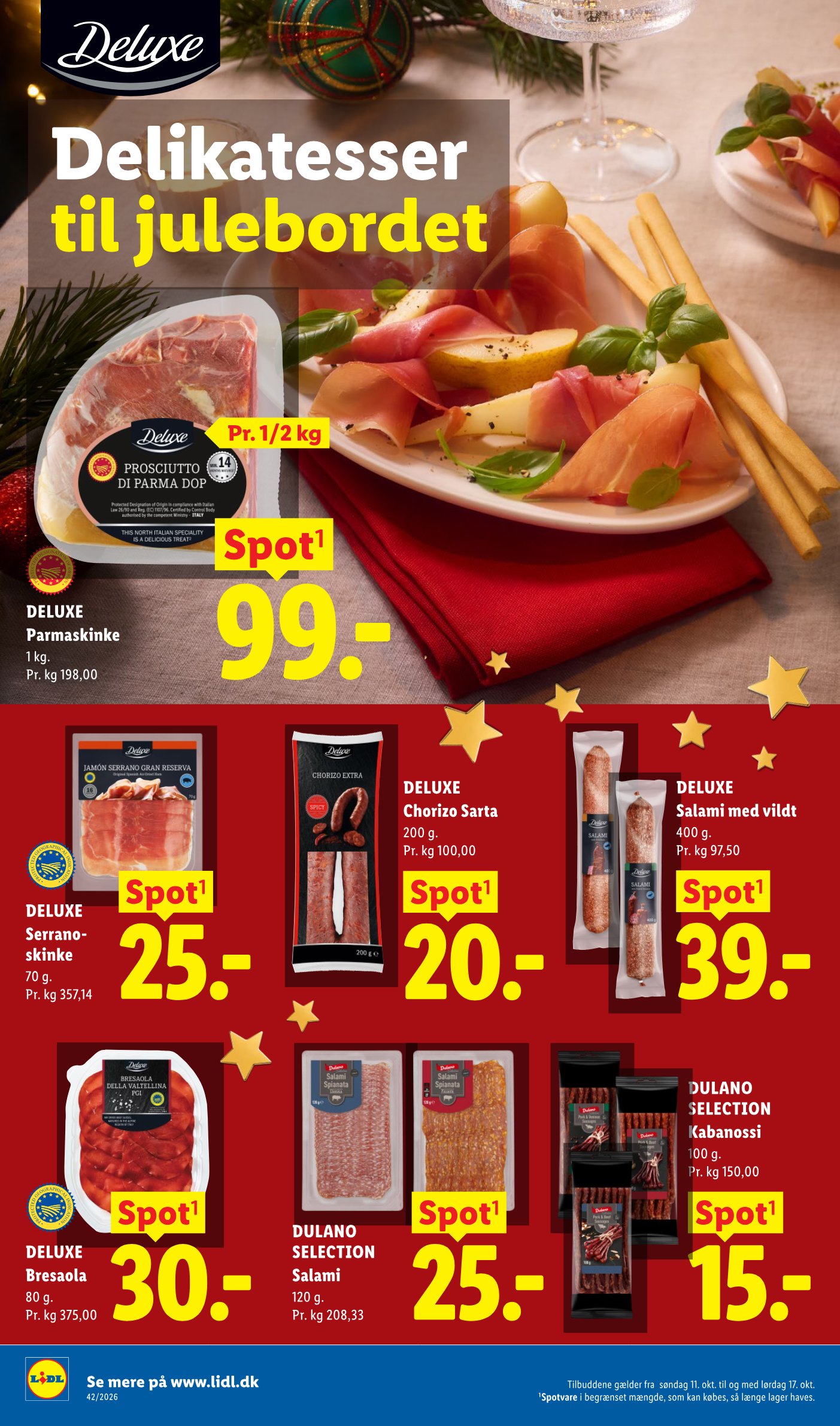 Deluxe Serrano-Skinke – Lidl