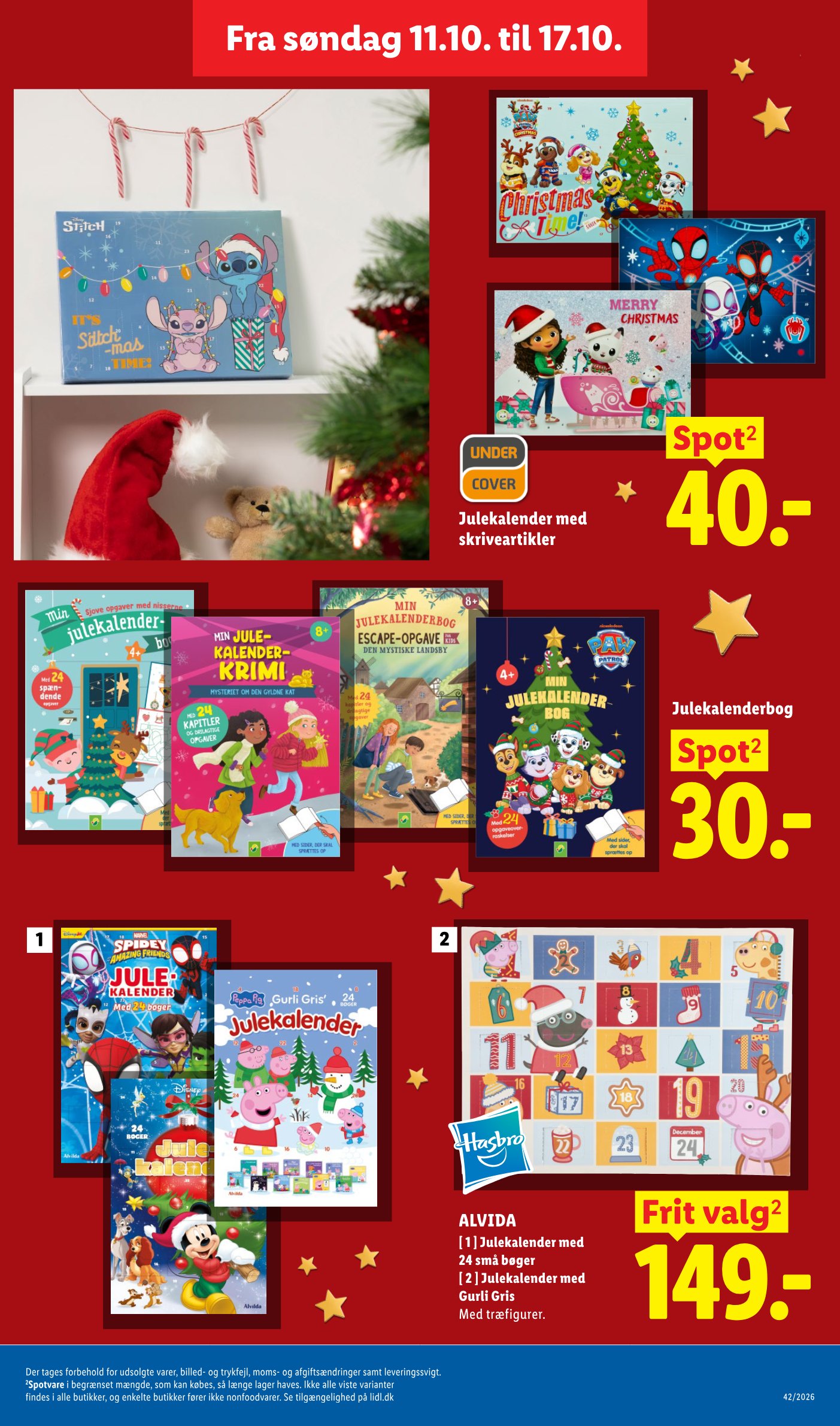 Julekalenderbog – Lidl