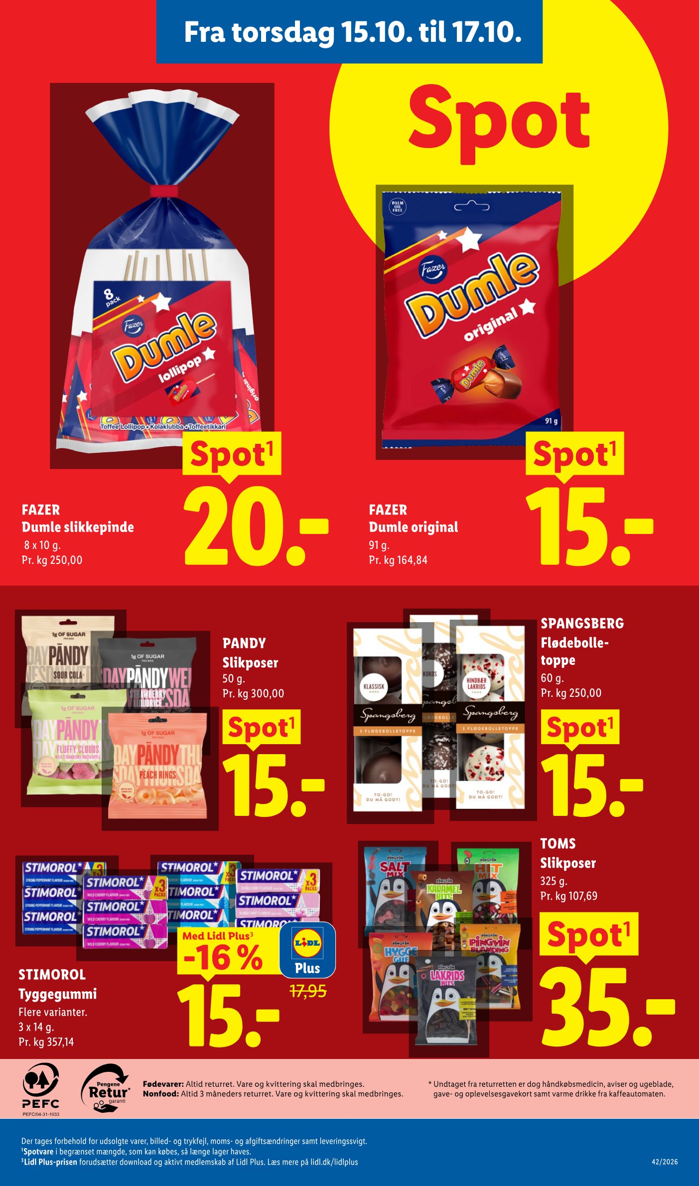 Spangsberg Flødebolle-Toppe – Lidl