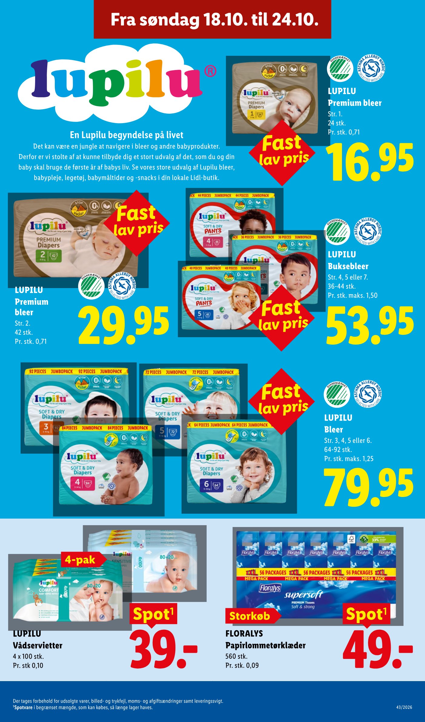 En Lupilu begyndelse på livet – Lidl