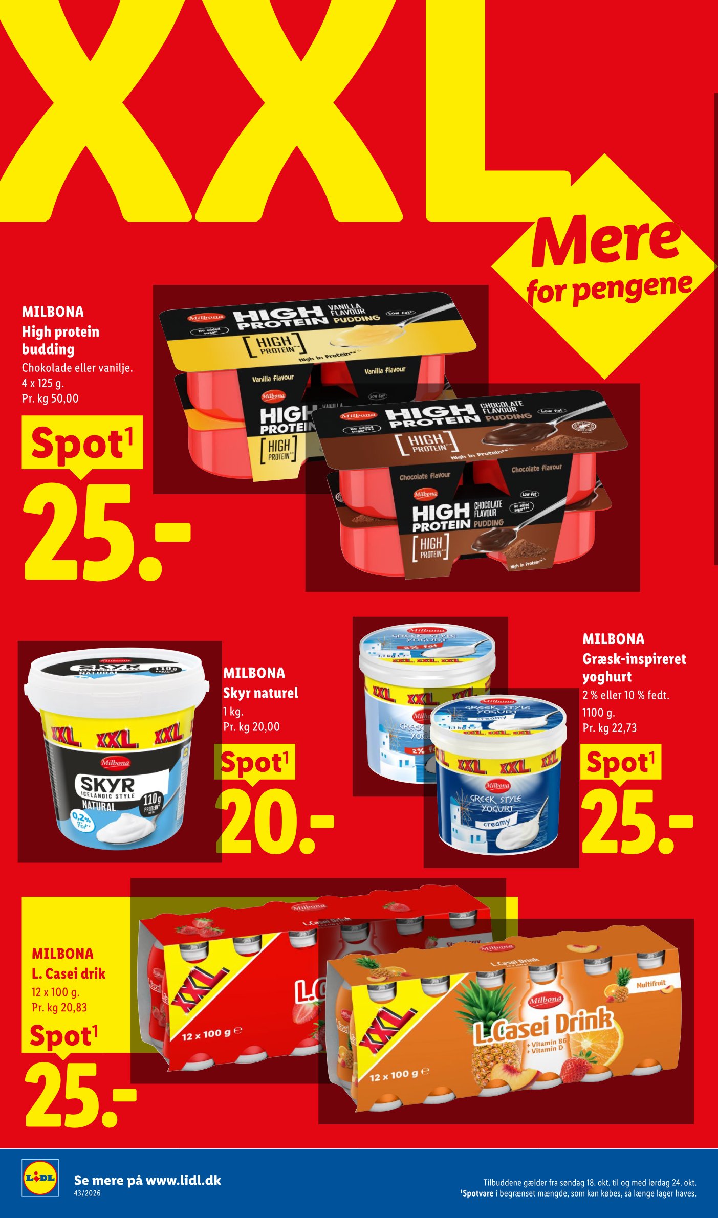 MILBONA High protein budding – Lidl