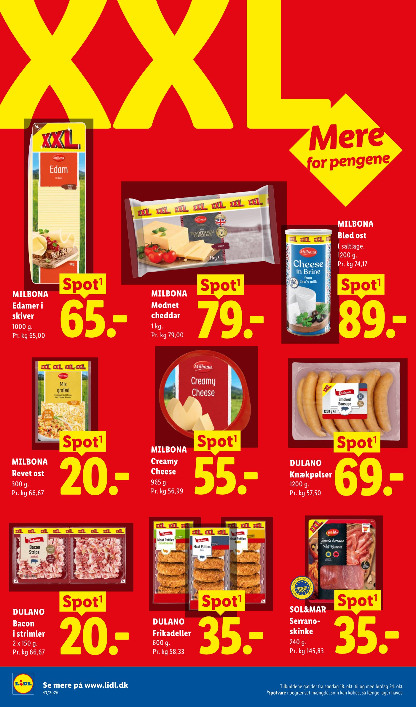 MILBONA Edamer i skiver – Lidl