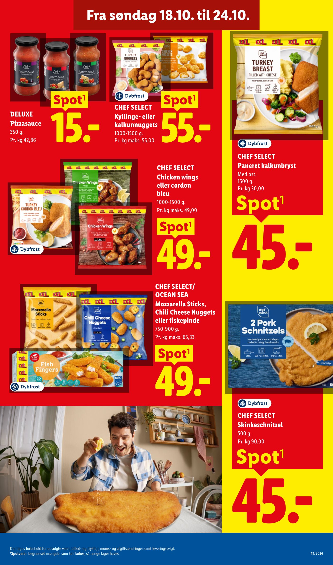 CHEF SELECT Paneret kalkunbryst – Lidl
