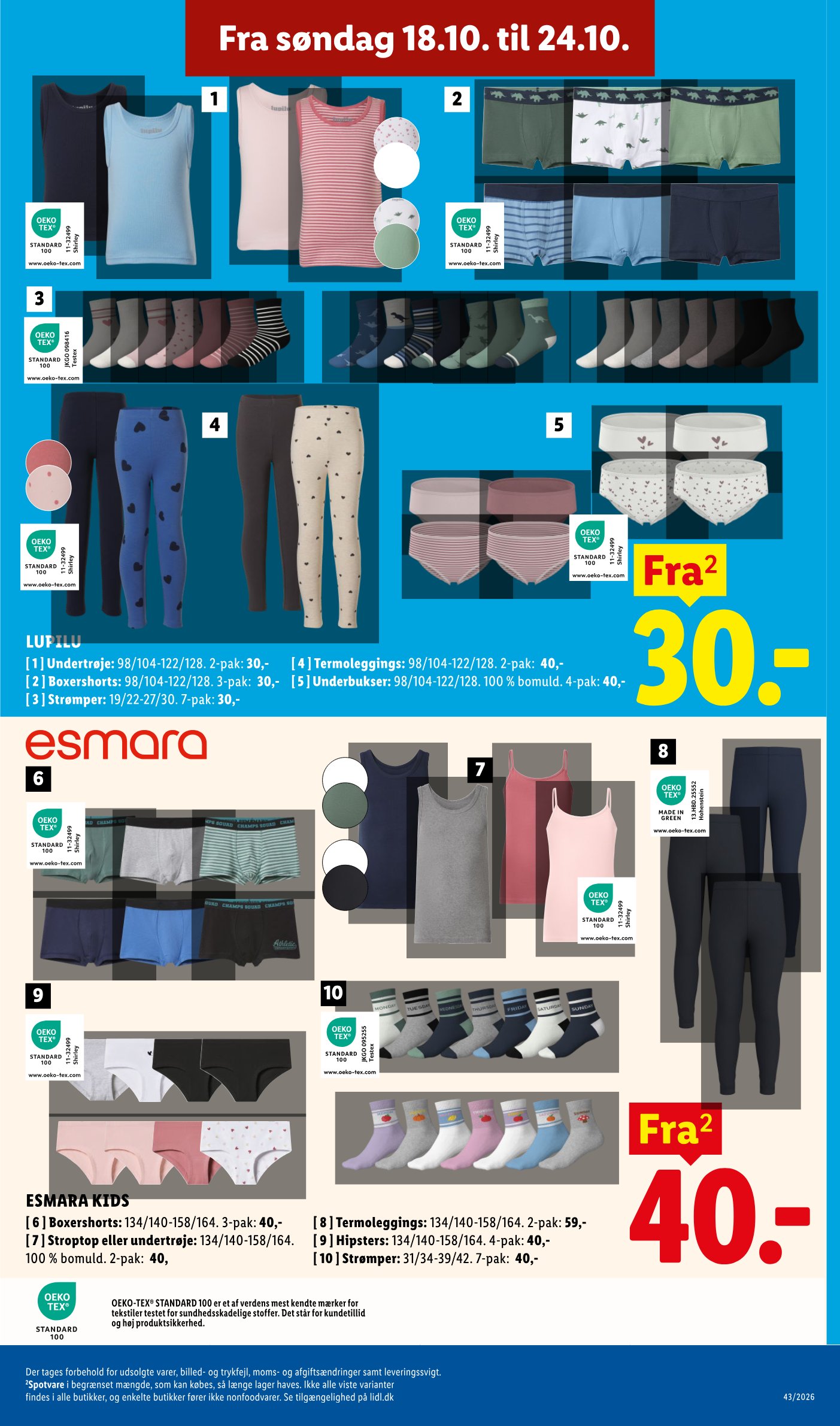 LUPILU Strømper – Lidl