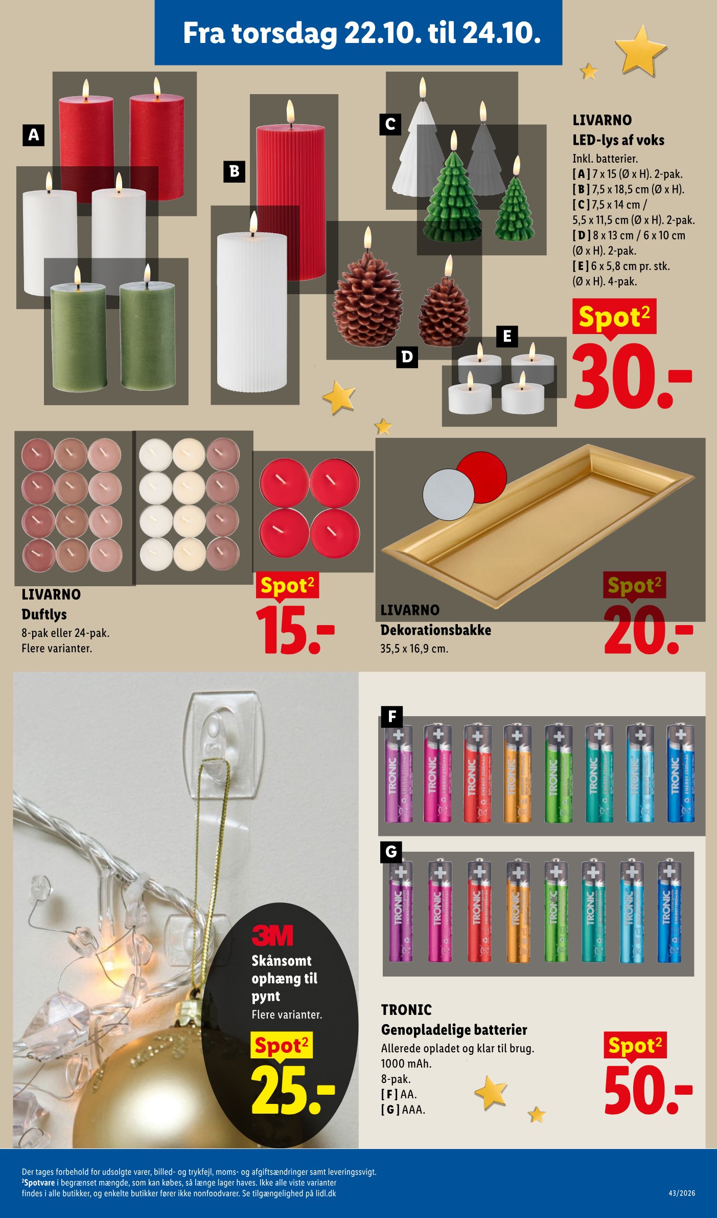 LIVARNO Dekorationsbakke – Lidl