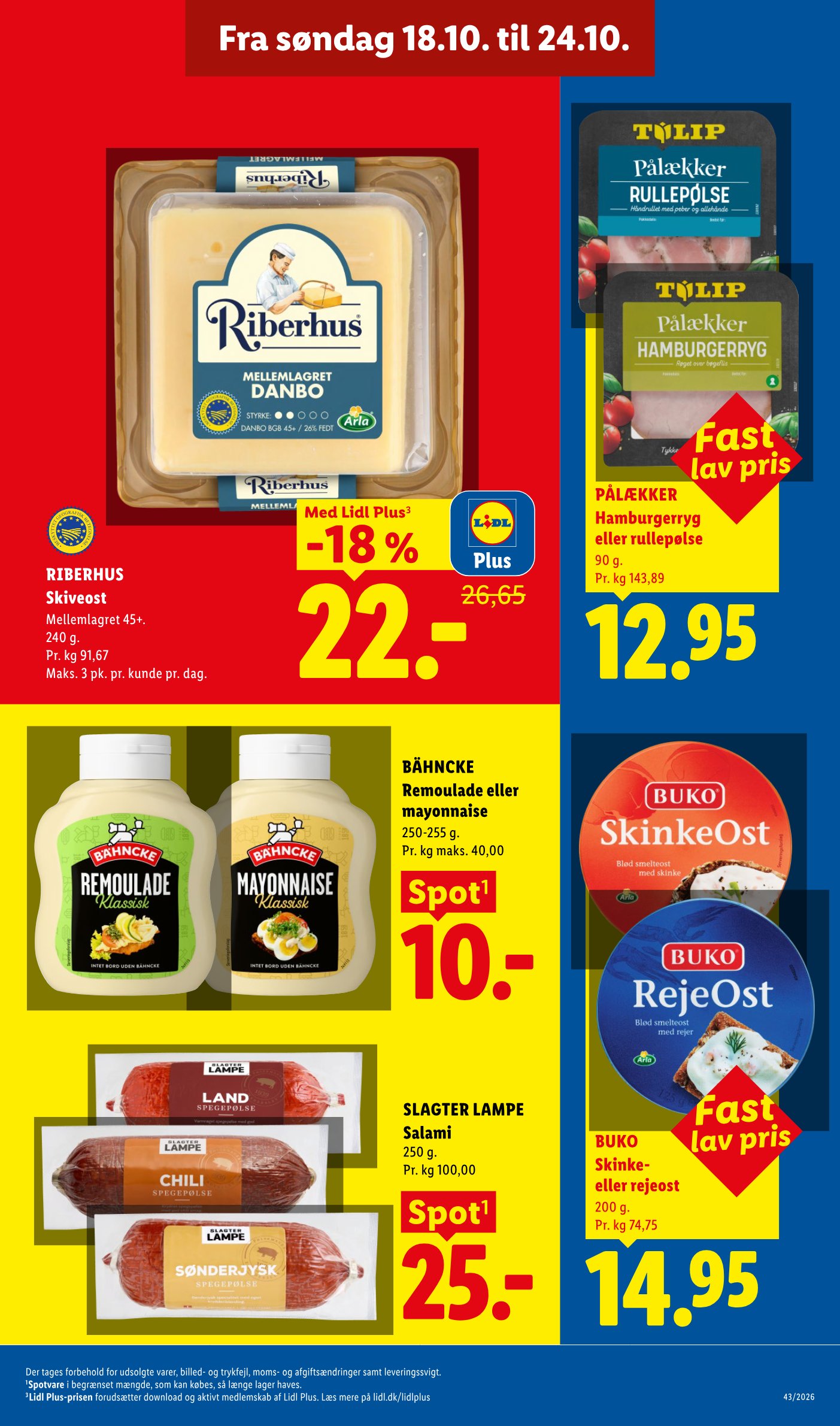RIBERHUS Skiveost – Lidl