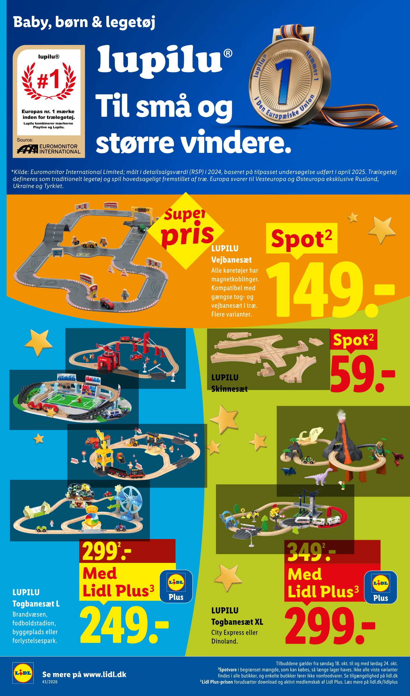 LUPILU Vejbanesæt – Lidl