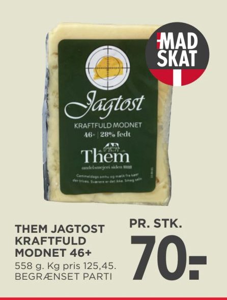THEM JAGTOST KRAFTFULD MODNET 46+ 558 g – Meny