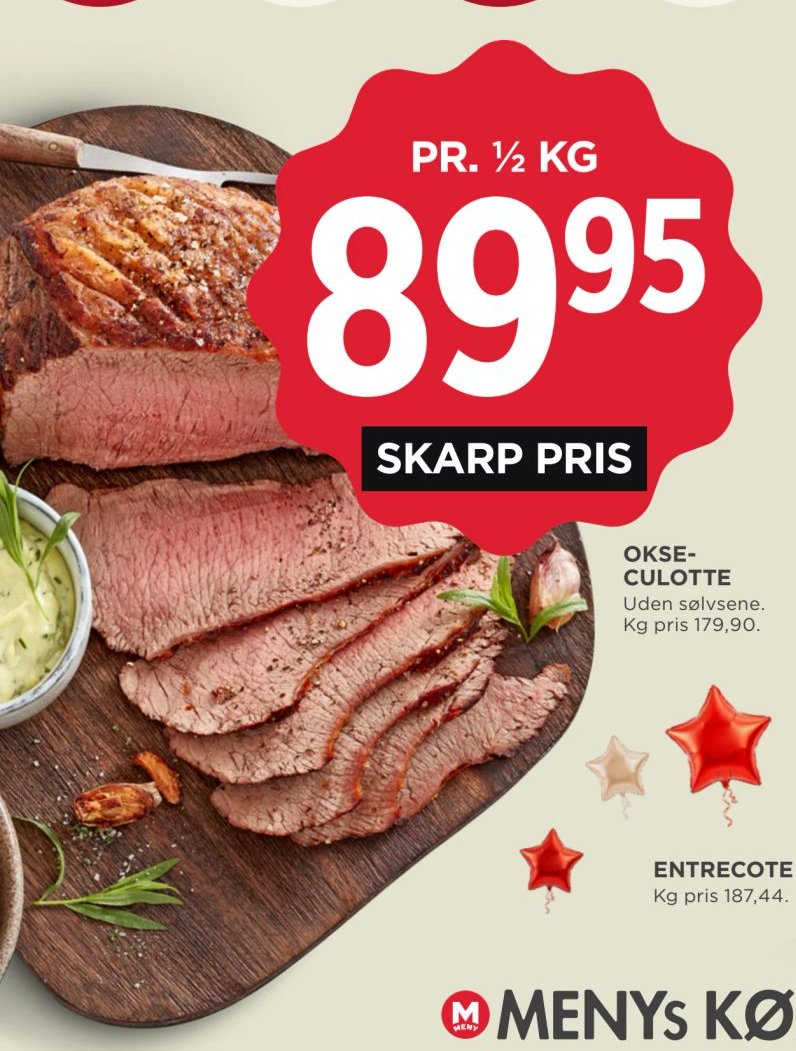 OKSE-CULOTTE PR. ½ KG – Meny