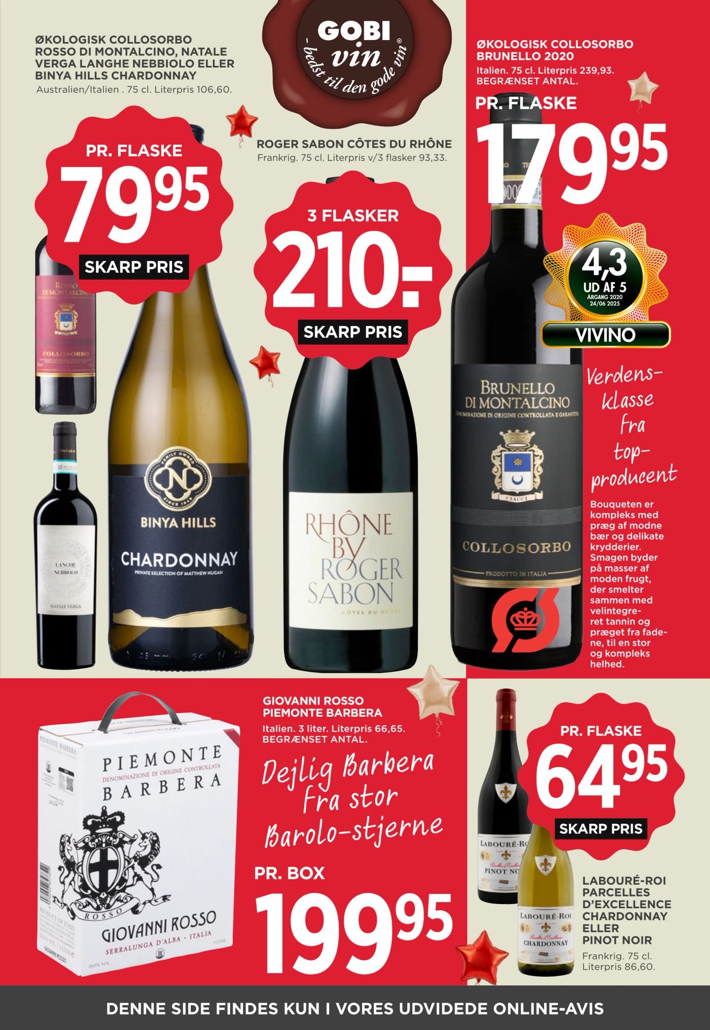 ROGER SABON CÔTES DU RHÔNE – Meny