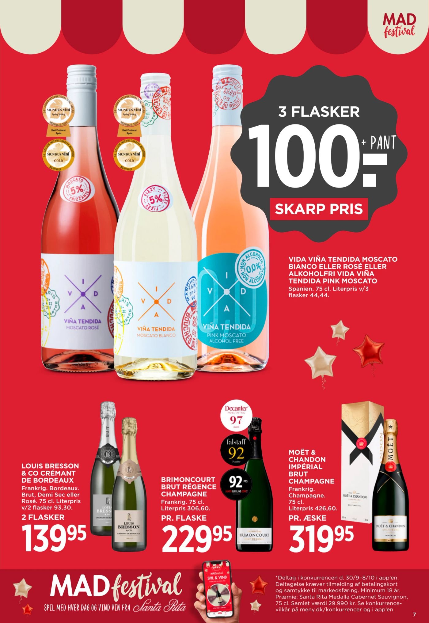 BRIMONCOURT BRUT RÉGENCE CHAMPAGNE Frankrig. 75 cl. Literpris 306,60. – Meny
