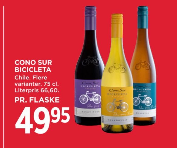 CONO SUR BICICLETA – Meny