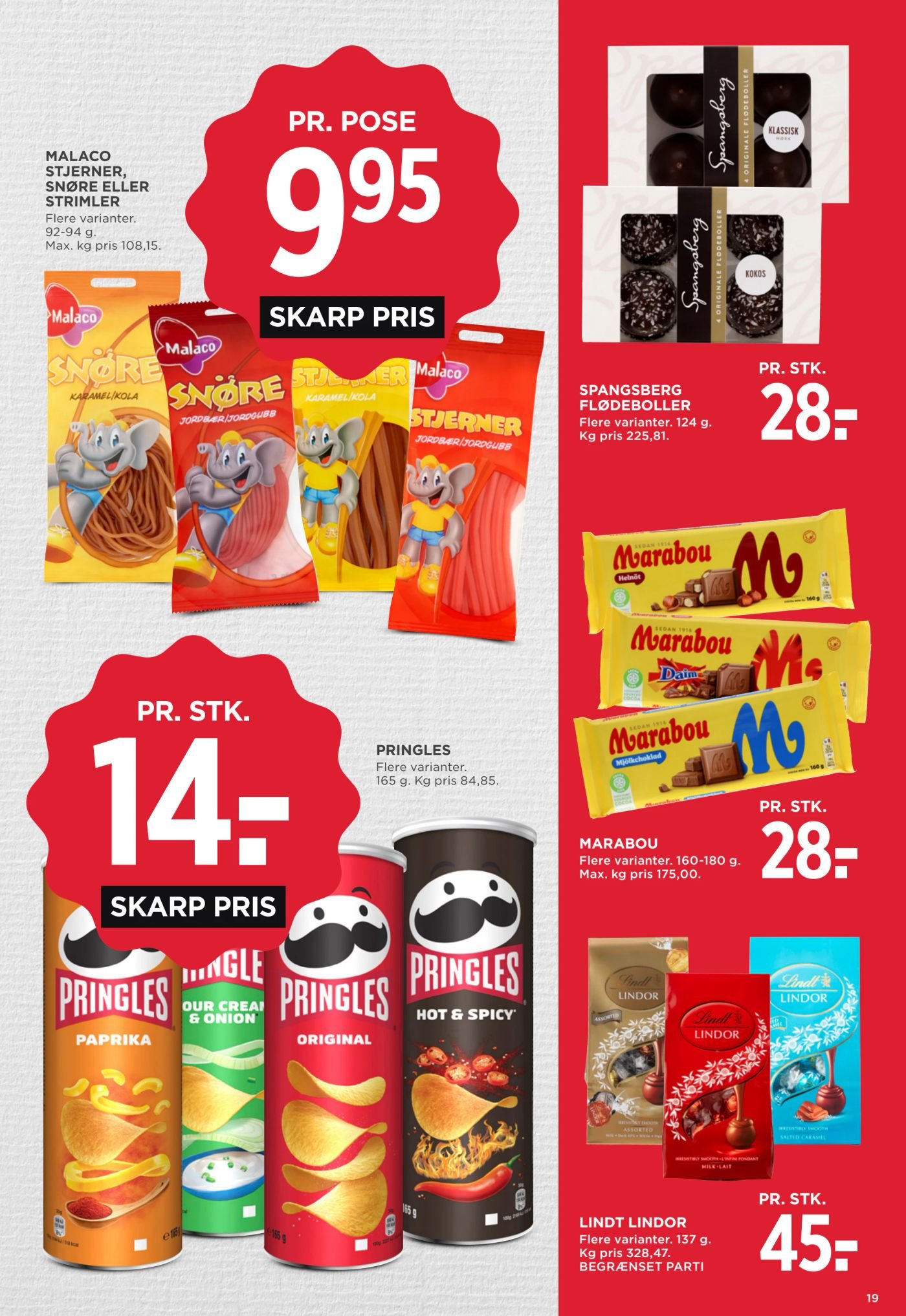 PRINGLES – Meny