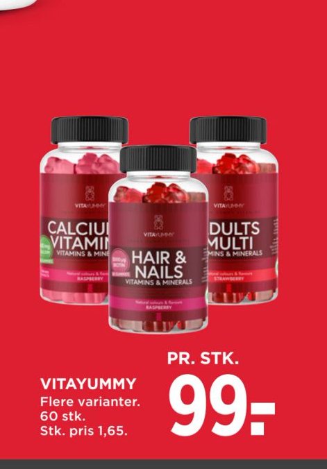 VITAYUMMY – Meny