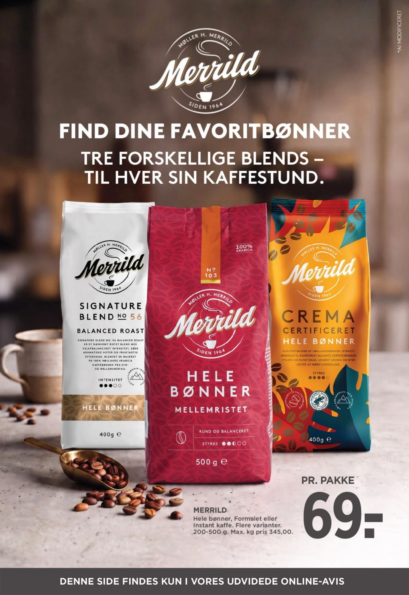 MERRILD – Meny