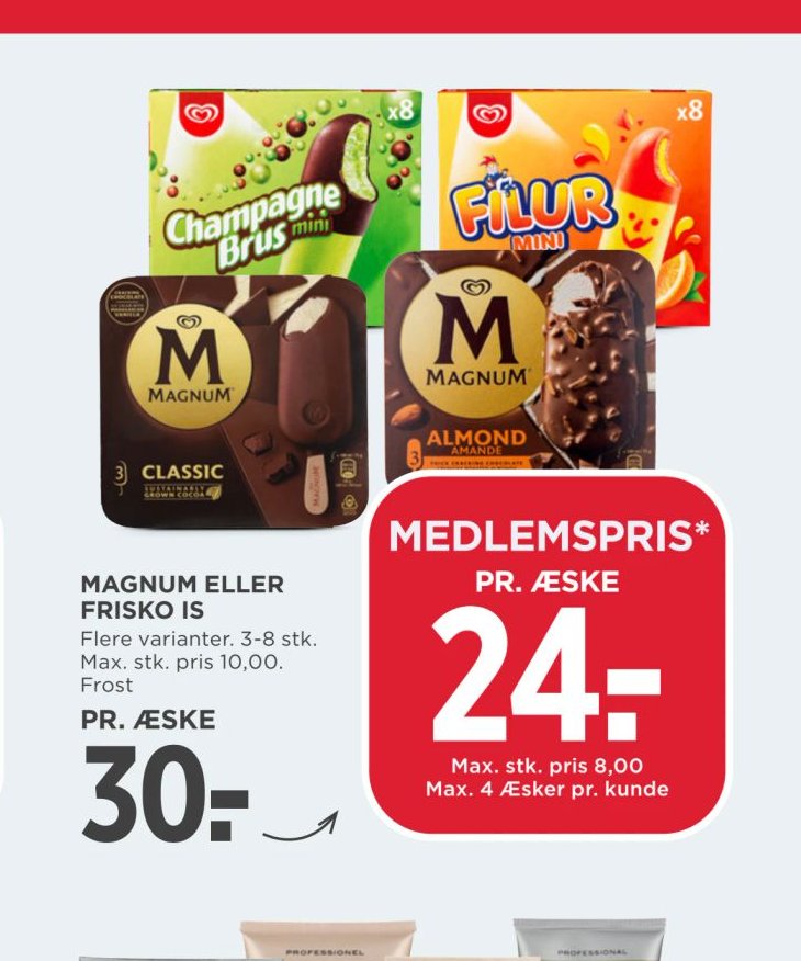 MAGNUM ELLER FRISKO IS – Meny