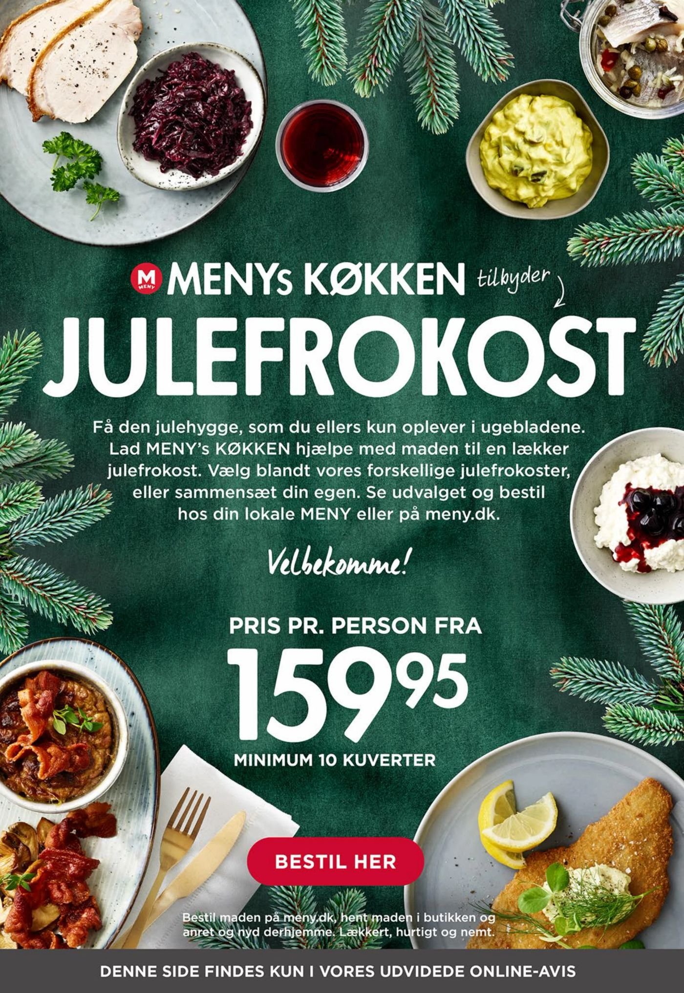 JULEFROKOST – Meny