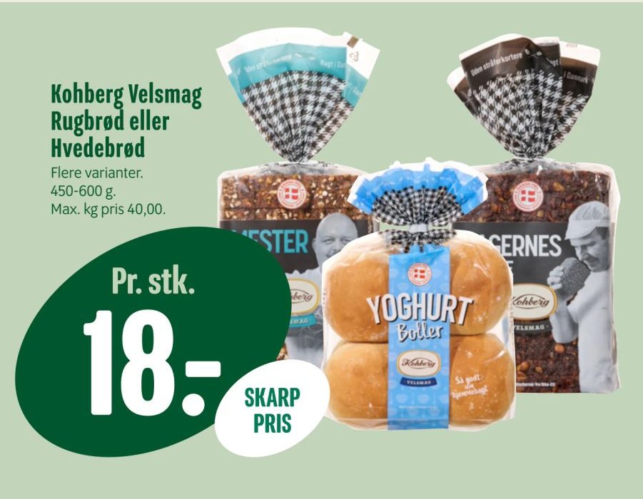 Rugbrød Velsmag eller Rundstykker – Min Købmand