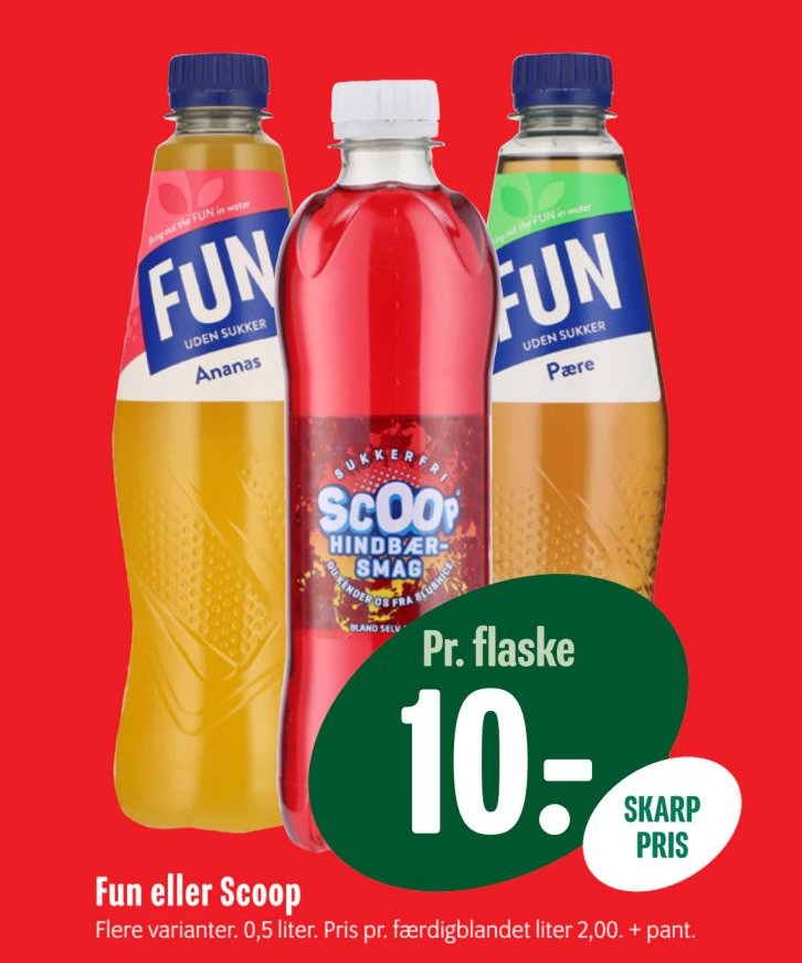 Fun eller Scoop – Min Købmand