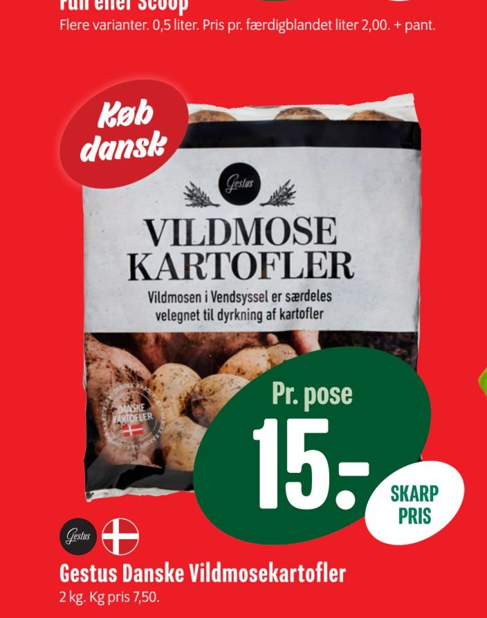 Gestus Danske Vildmosekartofler – Min Købmand