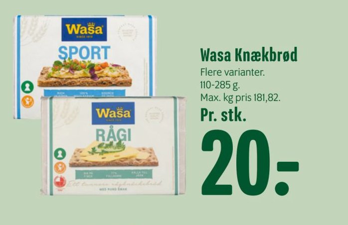 Wasa Knækbrød – Min Købmand