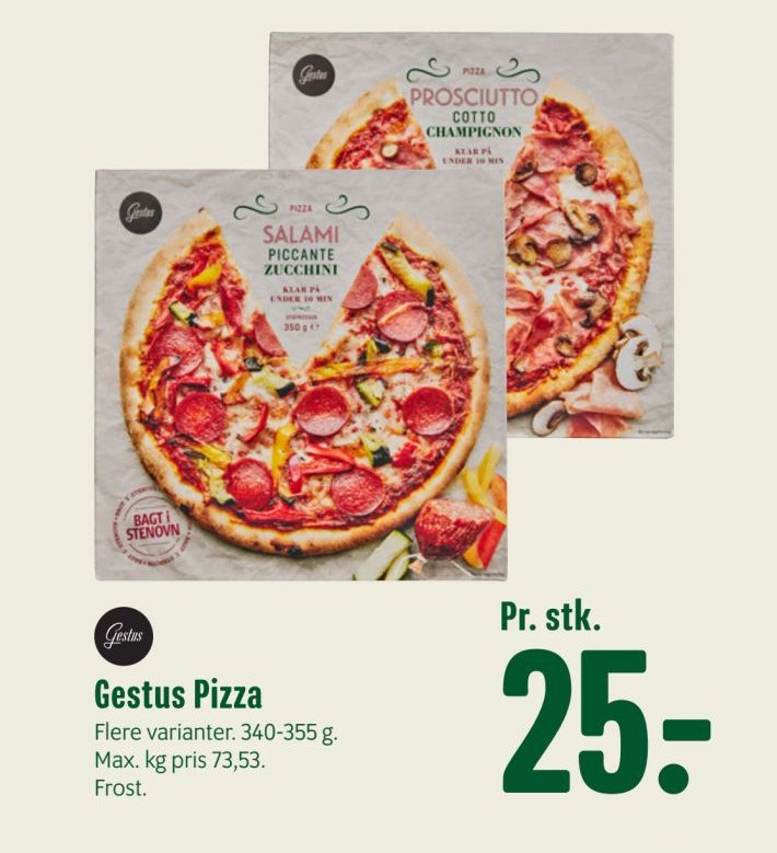 Gestus Pizza – Min Købmand