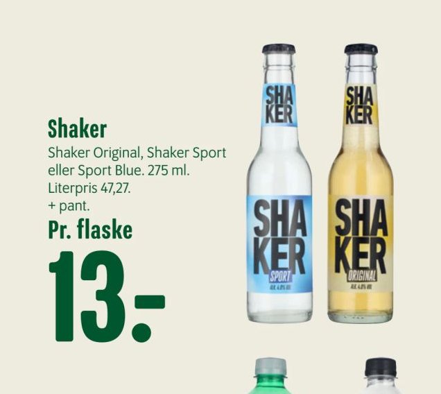 Shaker – Min Købmand