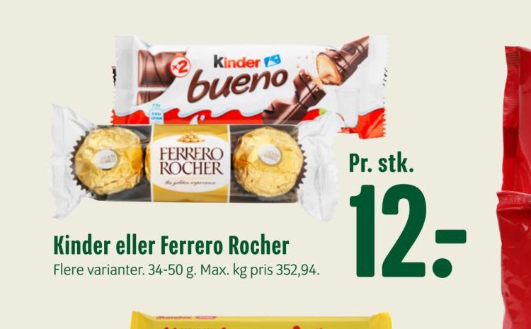 Kinder eller Ferrero Rocher – Min Købmand