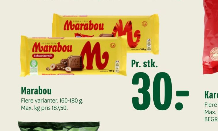 Marabou – Min Købmand