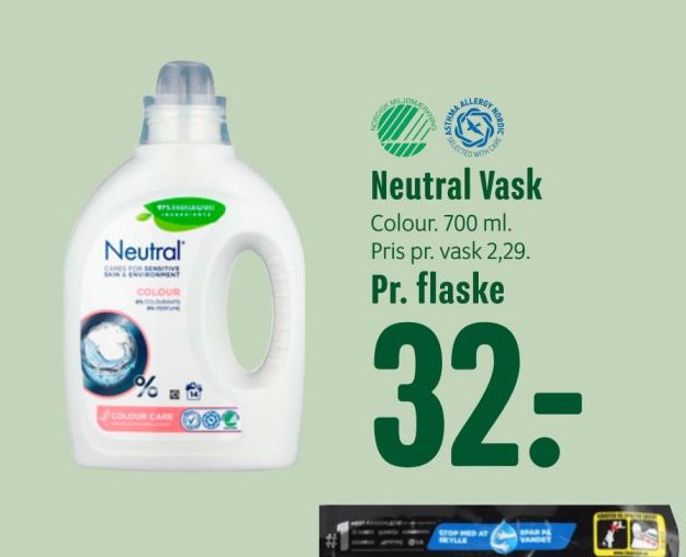 Neutral Vask – Min Købmand