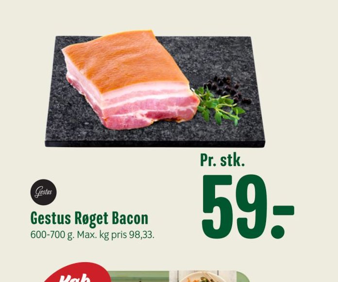 Gestus Røget Bacon – Min Købmand
