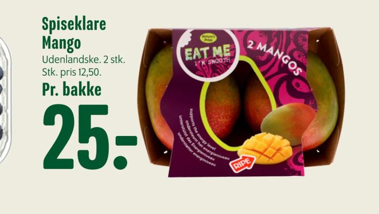 Spiseklare Mango – Min Købmand