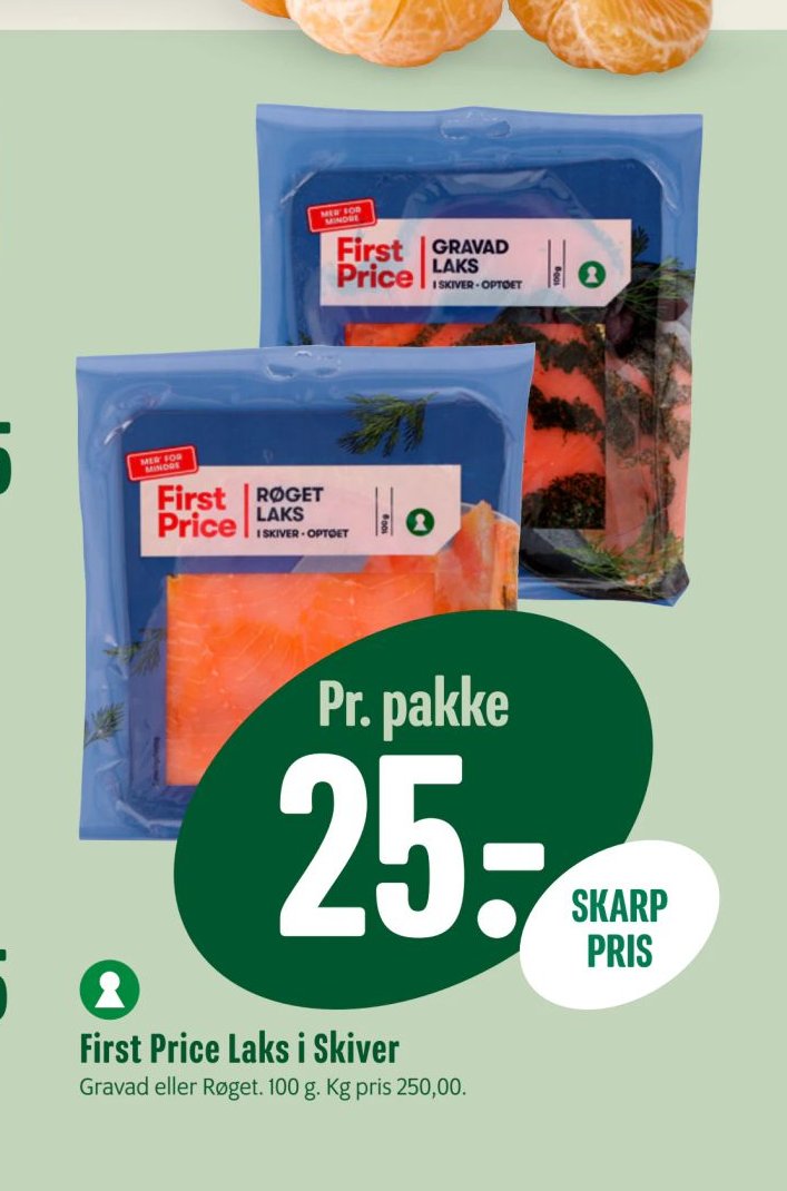 First Price Laks i Skiver – Min Købmand