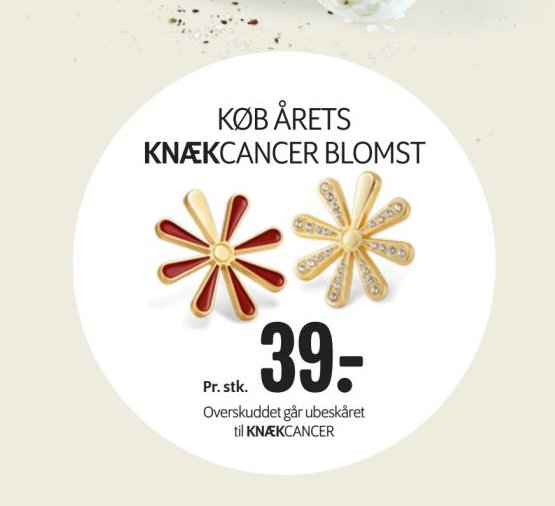KØB ÅRETS KNÆKCANCER BLOMST – Min Købmand