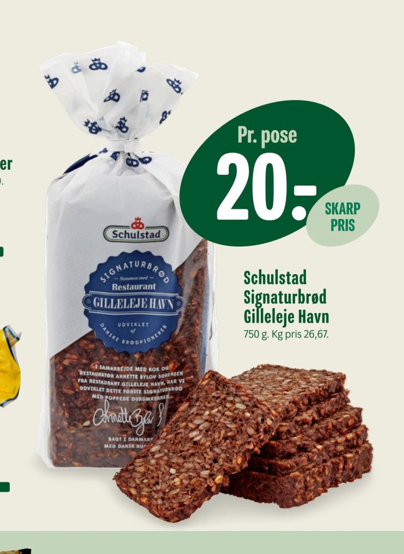 Schulstad Signaturbrød Gilleleje Havn – Min Købmand