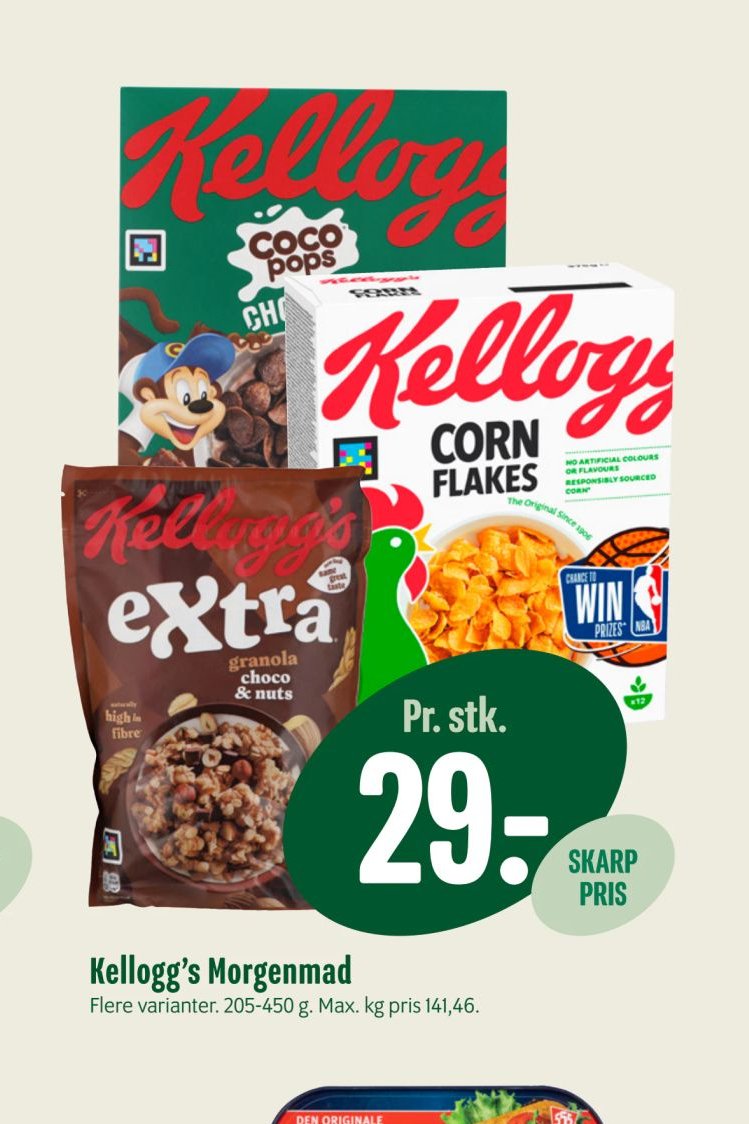 Kellogg’s Morgenmad – Min Købmand