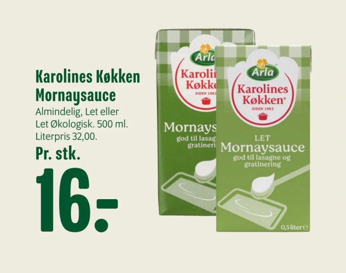 Karolines Køkken Mornaysauce – Min Købmand