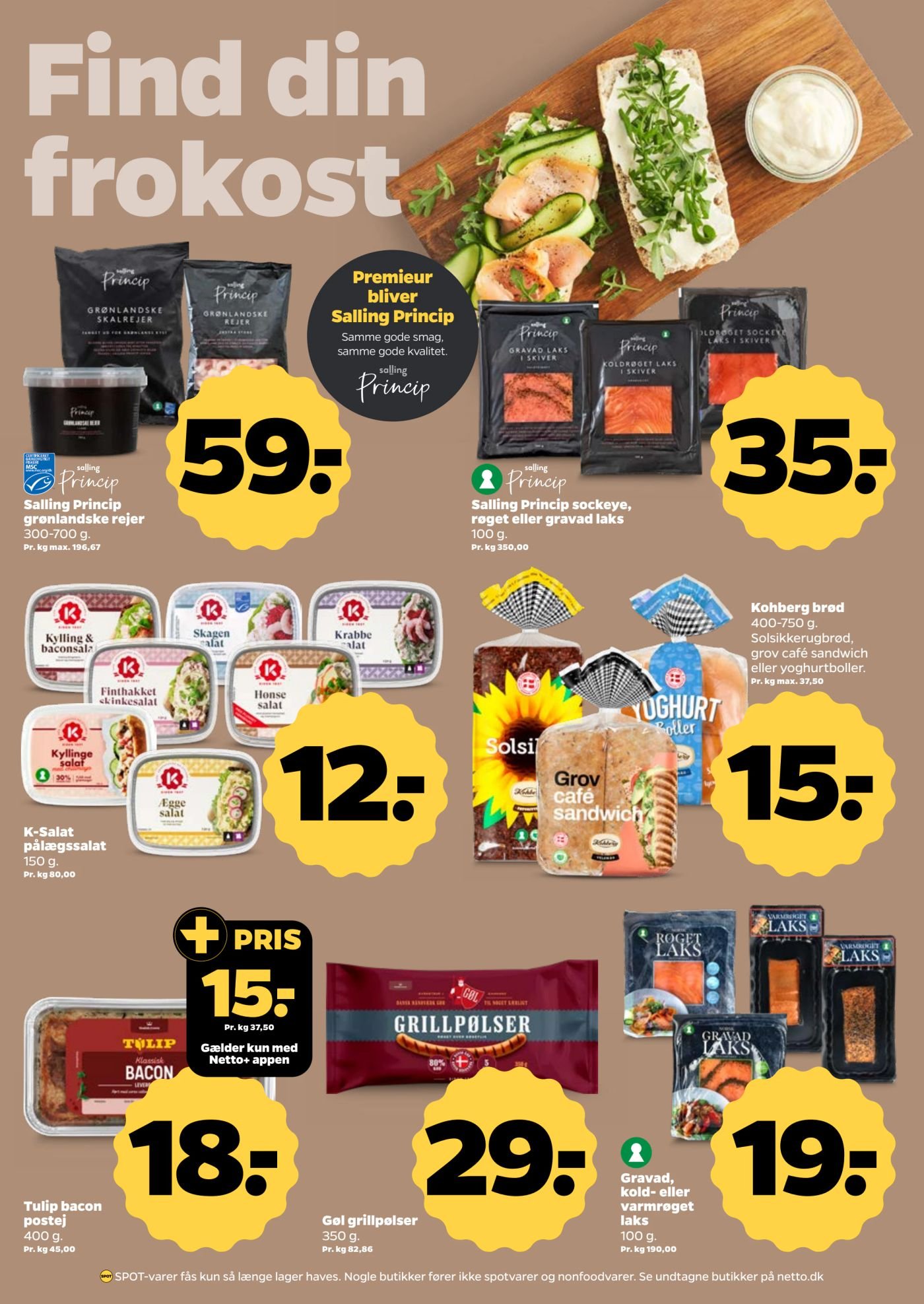 Gol grillpølser 350 g. – Netto