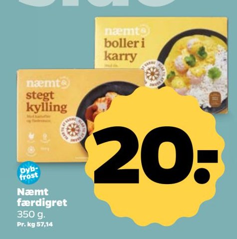 Næmt færdigret 350 g. – Netto