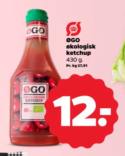 ØGO økologisk ketchup 430 g – Netto