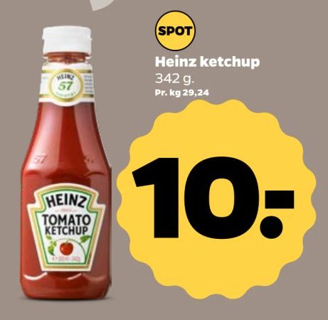 Heinz ketchup 342 g. – Netto