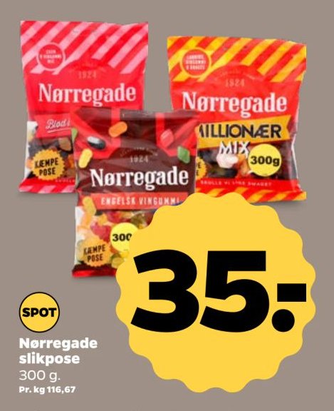 Nørregade slikpose 300 g. – Netto