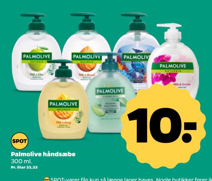 Palmolive håndsæbe 300 ml. – Netto