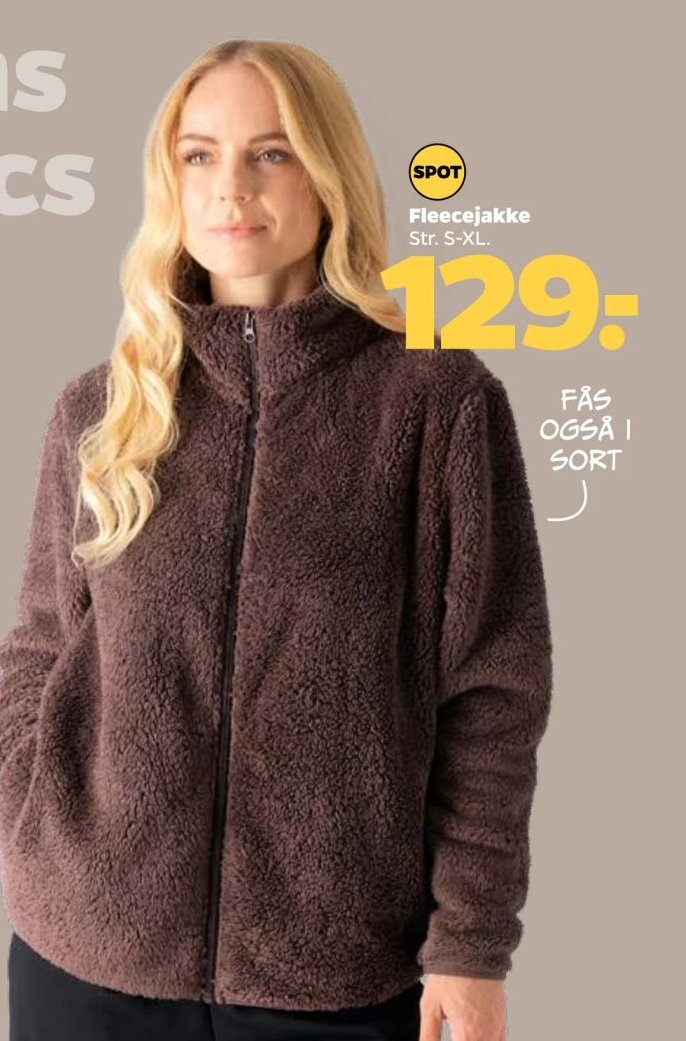 Fleecejakke Str. S-XL. – Netto
