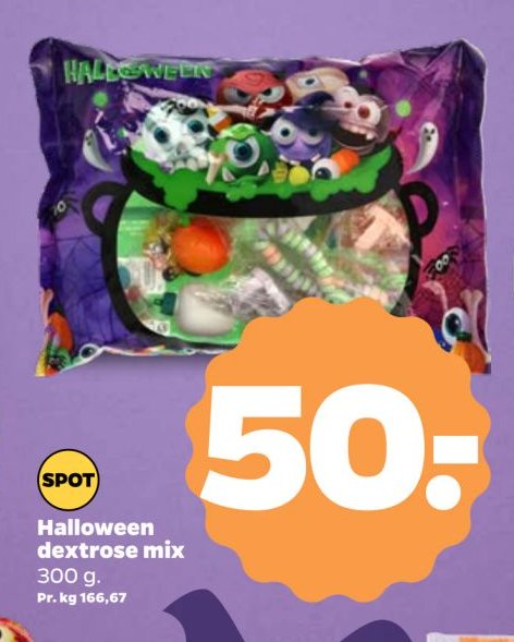 Halloween dextrose mix 300 g. – Netto