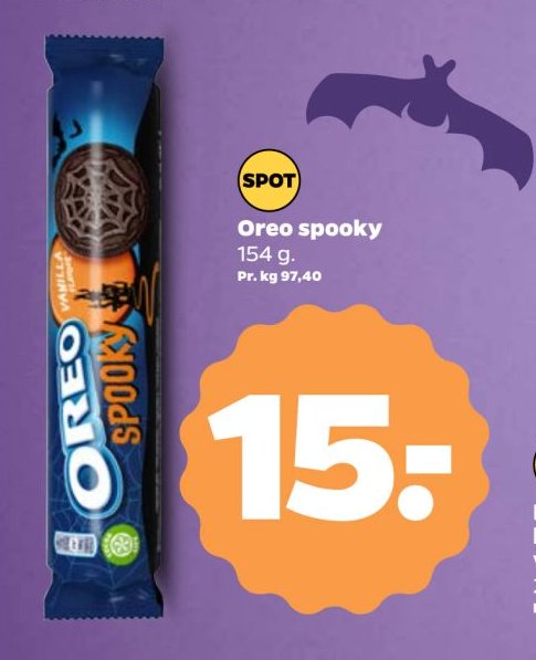 Oreo spooky 154 g. – Netto