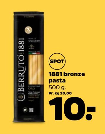1881 bronze pasta 500 g. – Netto