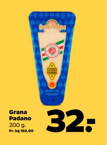 Grana Padano 200 g. – Netto