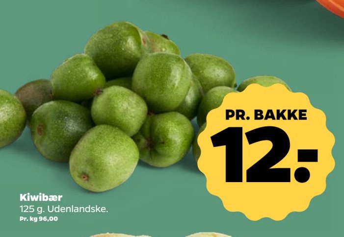 Kiwibær 125 g. Udenlandske. – Netto